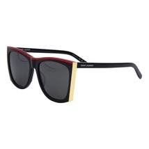 Saint Laurent SL539 Paloma 001 Black/Grey 58-18-145 Sunglasses New Authentic - £211.25 GBP