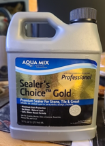 Aqua Mix Sealer&#39;s Choice Gold 1 Qt / 32oz Sealed Stone, Tile &amp; Grout Sea... - $53.65