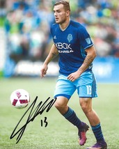 Jordan Morris signed Seattle Sounders Soccer 8x10 photo proof COA  - £54.50 GBP