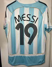 Argentina 2006 World Cup Home Jersey, Messi #19 - $54.00