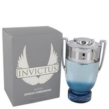 Paco Rabanne Invictus Aqua Cologne 3.4 Oz Eau De Toilette Spray image 4