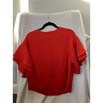 H&amp;M Burnt Orange Size 6 Blouse, Fall Fashion Top, Women&#39;s Shirt, Autumn ... - $9.90