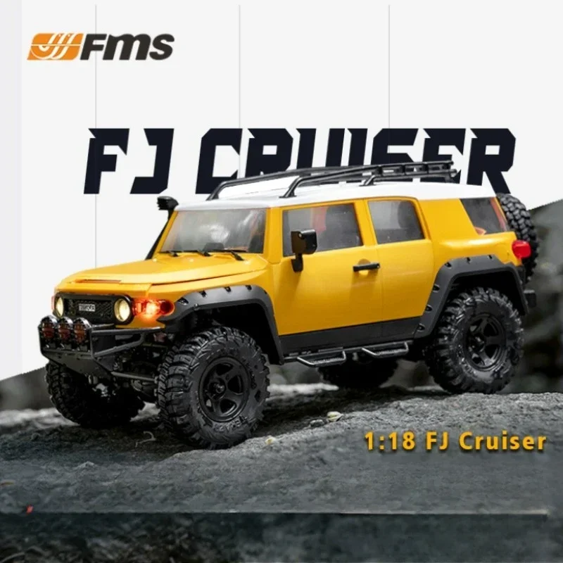 FMS Rc Crawler 1:18 Fj Cruiser 1KG Servo Remote Control Car Climbing Off-road - £149.26 GBP