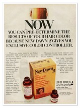 New Dawn 2 Shampoo-in Hair Color Retro Beauty Vintage 1972 Full-Page Mag... - £7.62 GBP