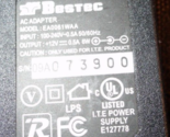 AC POWER ADAPTER INPUT 100 -240 0.5A  50/60Hz OUTPUT 12V 0.5A 6W MODEL E... - £14.28 GBP
