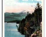 Whiteface Mountain From Pulpit Rock Lake Placid New York UNP WB Postcard... - $3.37
