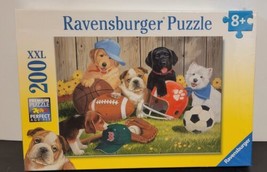 Ravensburger Puzzle 200 XXL 8+  No. 12 806 8 Dogs Sports New/Sealed - $11.29