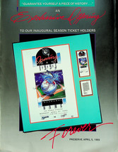 MLB FL Marlins Ordering Info for Inaugural Game Lithograph - $4.49