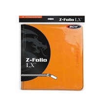 1 BCW Z-Folio 12-Pocket LX Album - Orange - £39.16 GBP