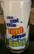 PEPSI GLASS RIGHT ONE BABY - $5.82