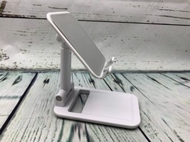 Cell Phone Stand Adjustable Angle Height Phone Stand for Desk Foldable - $18.99