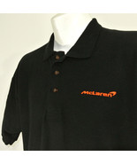 McLAREN F1 / IndyCar Team Polo Shirt Black Formula 1 Racing Size M Mediu... - £20.02 GBP