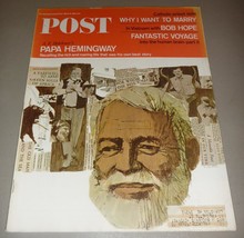 Saturday Evening Post March 12, 1966 - John Hemingway, Bob Hope in Vietnam - £9.59 GBP