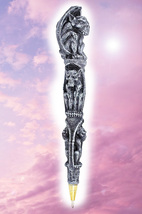 FREE W $49 Haunted GARGOYLE PEN 33X BANISH WHAT YOU WRITE MAGICK WITCH Cassia4 image 2