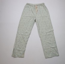 Vintage J Crew Womens Large Flower All Over Print Wide Leg Flannel Pajam... - $752.89 MXN