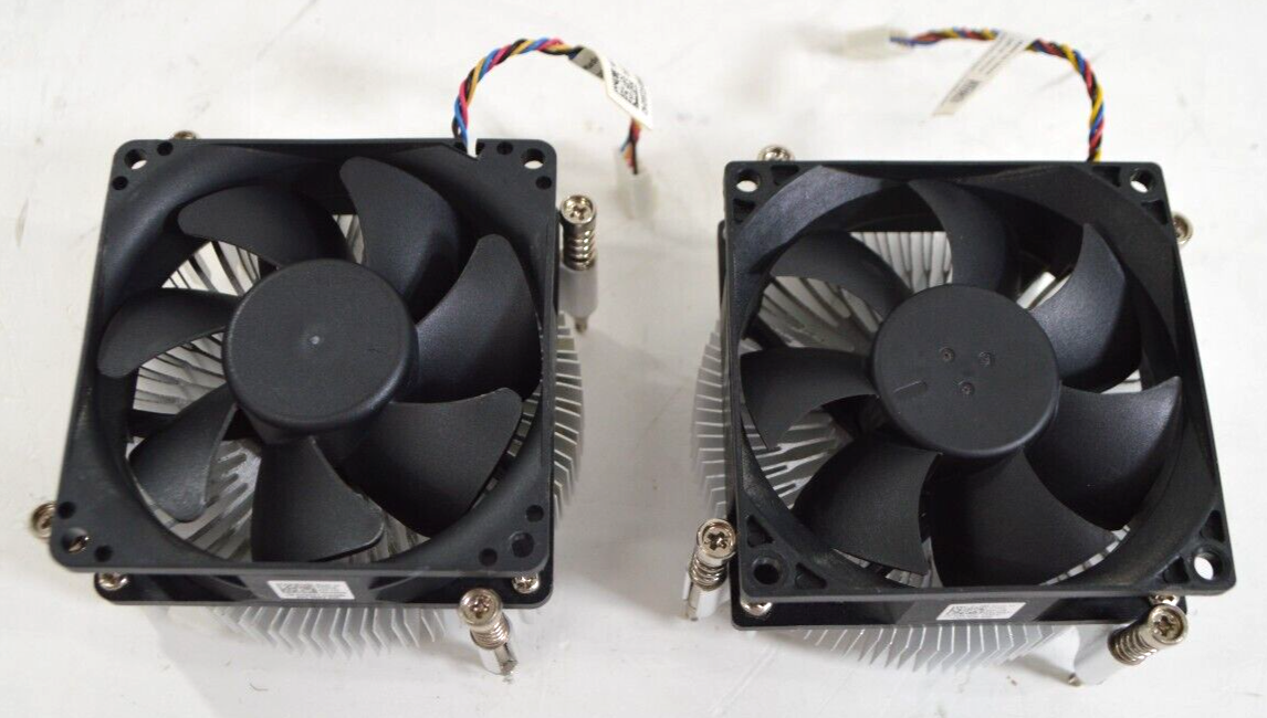 Primary image for LOT OF 2 Dell Precision Tower 3620 Fan+Heatsinks 03VRGY 0Y8T2X