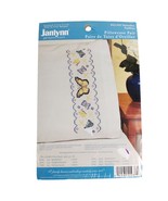 Janlynn Stamped Cross Stitch Butterflies Pillowcase Pair Embroidery Craf... - $27.16 CAD