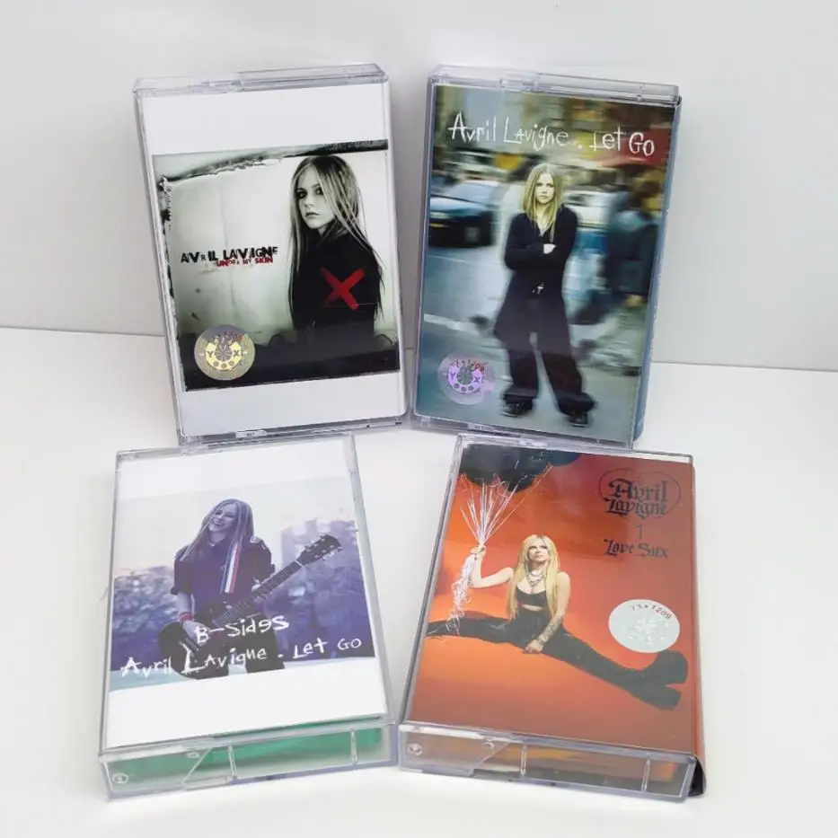 New Avril Ramona Lavigne Music Magnetic Tape Under My Skin Album 4pcs Cassettes - £10.57 GBP+