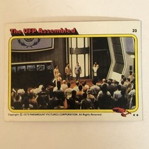 Star Trek 1979 Trading Card  #23 UFP Assembled - $1.97