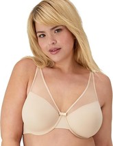 Wonderbra E1677H T Shirt Bra Size 38D Champagne Shimm Polyester Blend NWT - $17.82