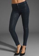 J BRAND Womens Jeans Super Skinny Indigo Boa Blue Size 25W 801O216 - £61.71 GBP