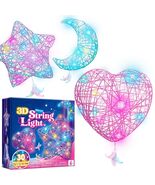 3-Pack Star and Heart String Art for Girls, Art and Craft Kit for Kids 8... - €27,19 EUR