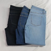 Lot of 3 Talbots 4P Flawless 5 Pocket Slim Ankle Straight Crop Stretch Jeans - £15.71 GBP