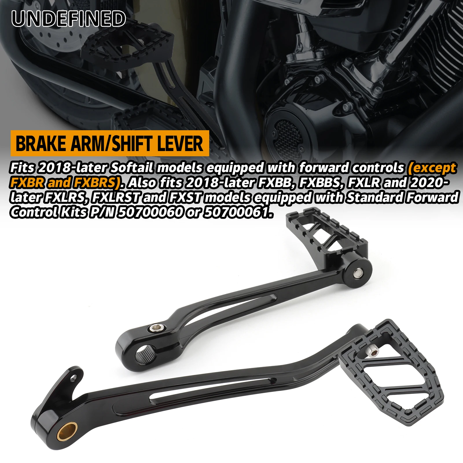 Riot MX Brake Lever Arm Peg Pedal Kit Shift Lever Shifter Peg For Harley Softail - £37.91 GBP+