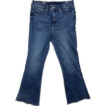LUCKY BRAND $99 HIGH - RISE FLARE 2 WAY STRETCH JEANS NWT Size 12 Athena - £19.54 GBP