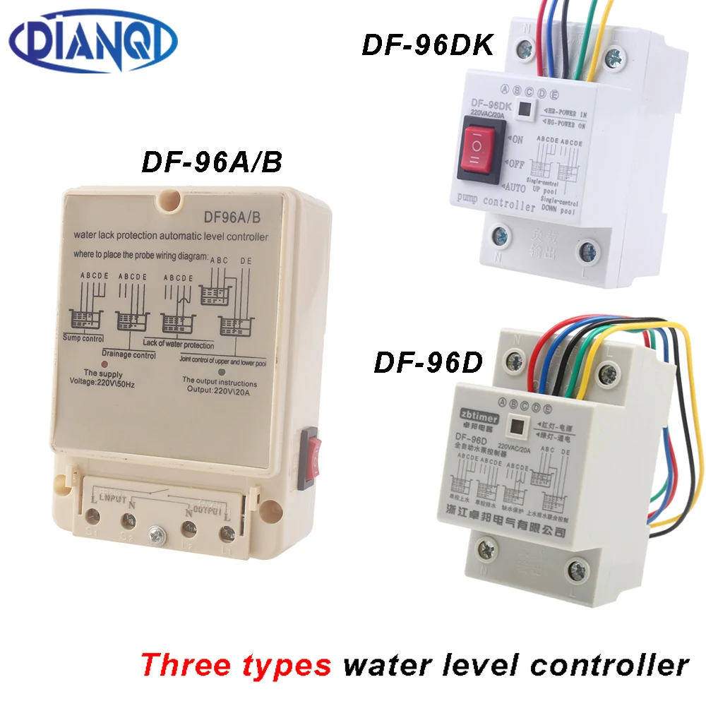 DIANQI DF-96B DF-96A DF96D DF96DK automatic water level controller  Pump... - $226.94