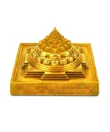 Shri Yantra Maha Meru Sri Chakra Hueco En Centro Energizado - $720.17