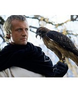 Ladyhawke Rutger Hauer close up with hawk 11x14 Photo - $24.59 CAD