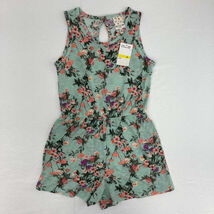 Belle Du Jour Girls Floral Romper, Size XL - $18.81