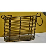 Desk Organizer - Wire Basket Desk Organizer - $10.23 CAD