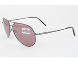 Serengeti MEDIUM AVIATOR Shiny Gunmetal / Polarized Sedona Sunglasses 80... - £259.36 GBP