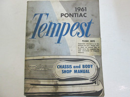 1961 GM Pontiac TEMPEST Service Repair Shop Manual Factory OEM Book Used - £10.94 GBP