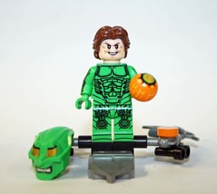 Green Goblin Spider-Man deluxe Movie No Way Home Marvel Custom Minifigure - £3.40 GBP