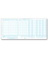 Payroll Sales Cash Receipts Journal Sheet, 25 Journals - $40.58