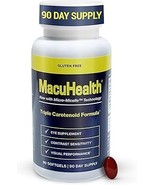 Macuhealth Triple Carotenoid Formula - Eye Vitamins For Adults -90 Softgels - $24.00