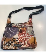 Vera Bradley Lighten Up Slim Crossbody Purse Brushed Feathers Retired Print - $400.59 MXN
