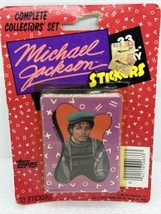 Michael Jackson TOPPS - 33 Stickers 1st series Complete Collectors’ Set ... - £21.82 GBP