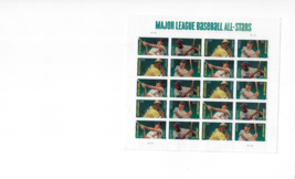 US Stamps/Postage/Sheets Sc #4697c Maj Leage BB AllStars MNH F-VF OG FV 13.60 - £12.67 GBP
