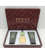 Gucci NOBILE Eau de Toilette Shower Gel AFTER SHAVE BALM  Soap Vintage 4... - £293.76 GBP