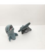 FLIPPER &amp; SCAR Squirting Hand Puppets Dolphin &amp; Shark Pizza Hut 1996 VTG... - €15,57 EUR