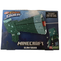 NERF Super Soaker Minecraft Glow Squid Water Blaster Toy Gun Minecraft Edition  - £14.93 GBP