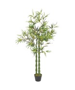 vidaXL Tall Artificial Bamboo Plant (6 ft), Green &amp; Brown Realistic Faux... - €116,22 EUR