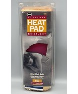 Vintage Heating Pad Model #312 Dry Moist Heat 12&quot; x 14&quot; Dunlap 3 Setting... - $386.02 MXN