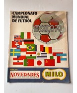VTG Mexican Album copa del Mundo MILO Mexico 70 FIFA World Cup Football ... - $89.75 CAD