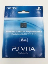 Sony Genuine PS Vita Memory Card Playstation 8GB Japan authentic OEM w p... - $32.19