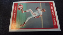 1990 Kahn&#39;s World Champions Cincinnati Reds Baseball Card-Luis Quinones - £6.31 GBP
